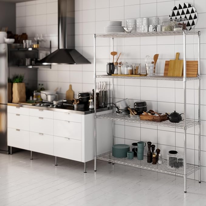 Wire Shelving Kit | NSF Commercial Storage Rack Unit - Image 7