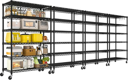 PrimeZone 6 Tier Wire Shelving by PrimeZone