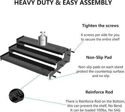 Expandable Spice Rack organizer - Image 3
