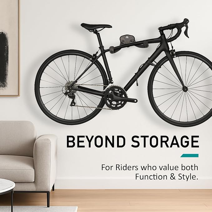 Buffalo Bike Wall Mount Rack – Adjustable Heavy-Duty Horizontal Indoor Hanger - Image 9