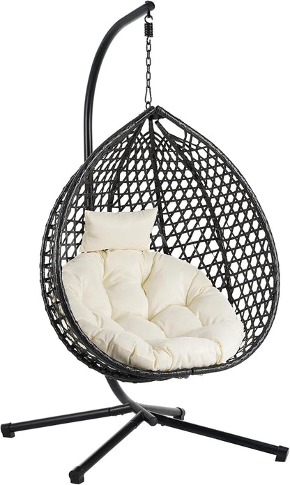 SOFTSEA Outdoor Wicker Egg Chair - Image 7
