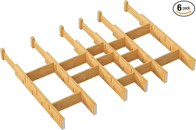 kiplant Bamboo Drawer Dividers by kiplant