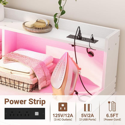 Aheaplus Washer and Dryer Countertop, 2-Tier Laundry Countertop Cover - Image 3