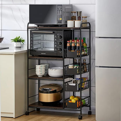 5-Tier Kitchen Carts on Wheels by Unknown