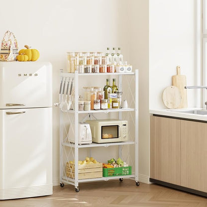 Fenbeli Foldable Shelves with Wheels - Image 2