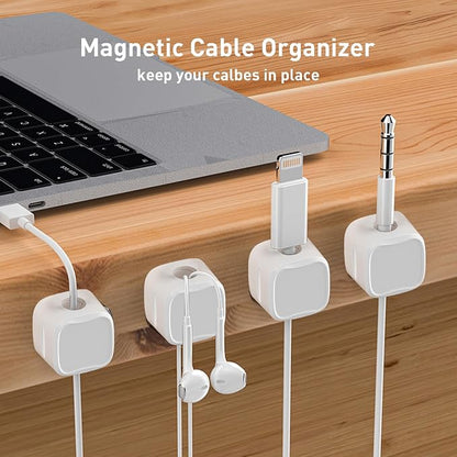 12 Pack Cable Clips, Cord Organizer, Cord Holder - Image 3
