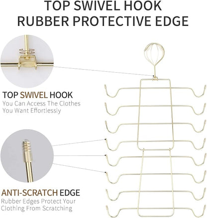2 Pack Tank Top Hanger, Bra Organizer - Image 4