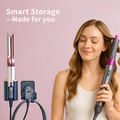 Curling Iron Holder Wall Mount, Premium Organizer - Image 8