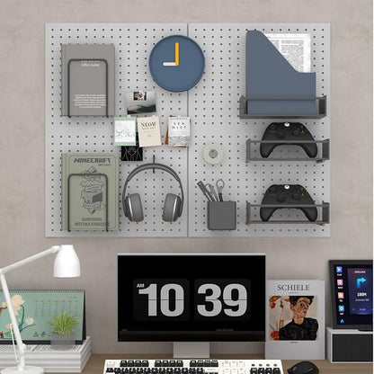 Peg Board, 4 Pack Metal Pegboard Panels, PegBoard Wall Organizer - Image 8