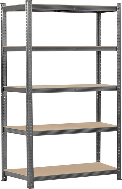 Topeakmart 5-Tier Garage Storage Shelving Unit Adjustable Metal Shelves Heavy by Topeakmart