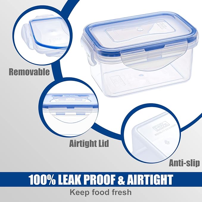 KIGI Airtight Food Storage Containers, Plastic Canisters & Jars - Image 4