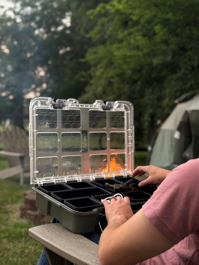 Keter Stack N' Roll Camping Gear Organizer, Portable Storage Organizer | 18 - Image 2