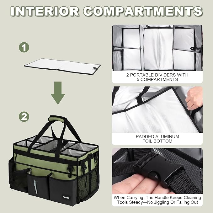 Extra Large Cleaning Caddy Bag - Image 5