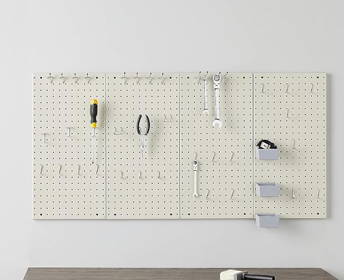 Amazon Basics Rectangular Metal Pegboard Kit - Image 5