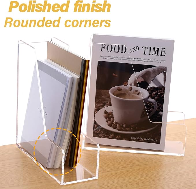 SANRUI Acrylic Magazine File Holders, Classroom Organization and Storage - Image 7