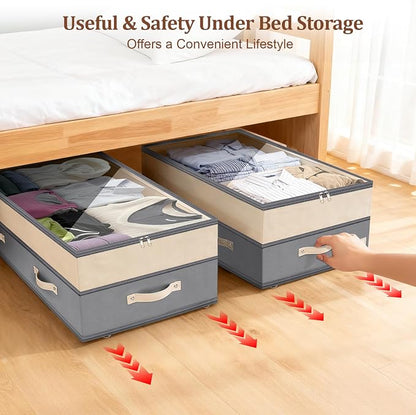 Dolicer 2 Pack Under Bed Storage - Image 7