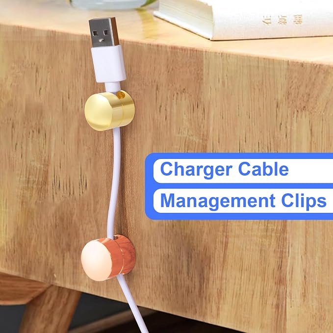 3 Sets Charger Holders for Cords, Adjustable Cable Anchor Holders, Adhesive - Image 5