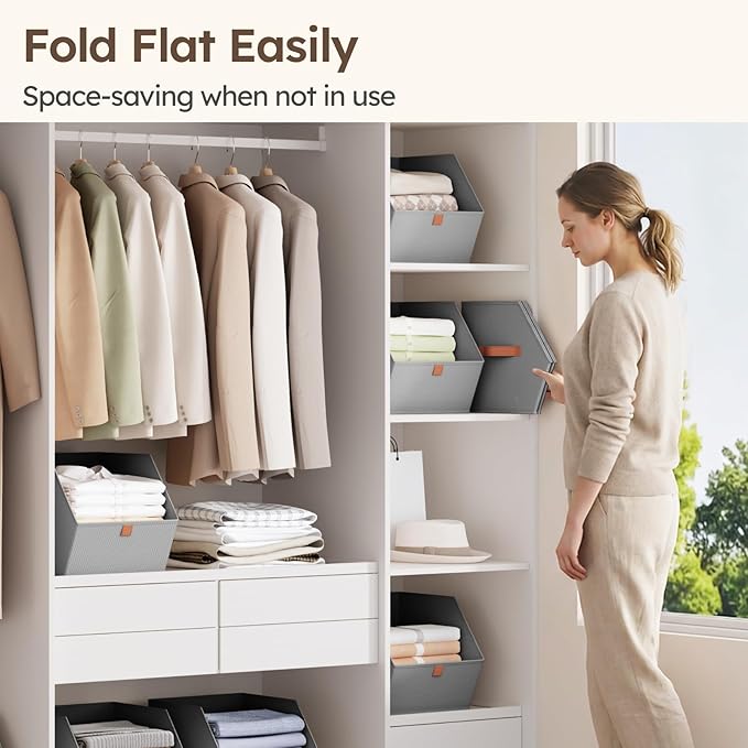 Homsorout Fabric Closet Storage Cubes - Image 5