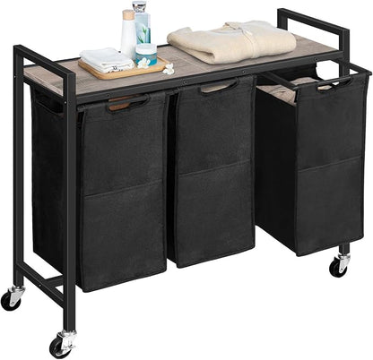 HOOBRO Laundry Sorter 3 Section, Laundry Hamper - Image 7