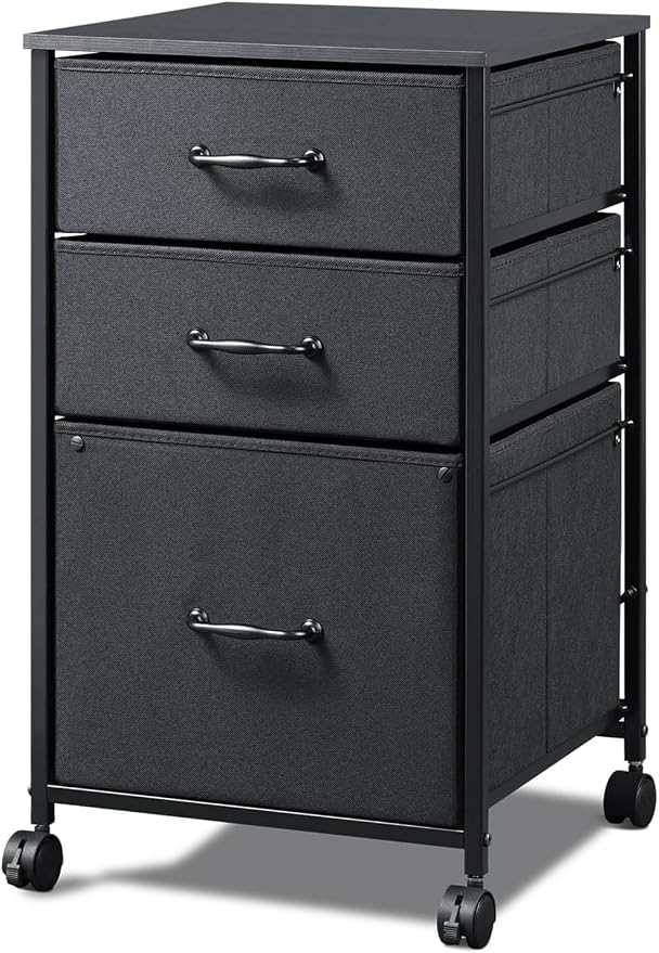 DEVAISE Mobile File Cabinet, Rolling Printer Stand by DEVAISE