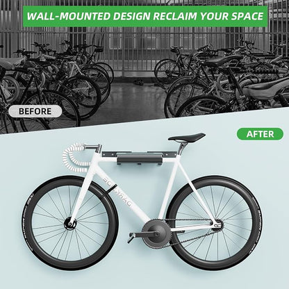 Bike Wall Mount Rack Indoor Bike Storage Garage Bike Rack Wall Mount - Image 8