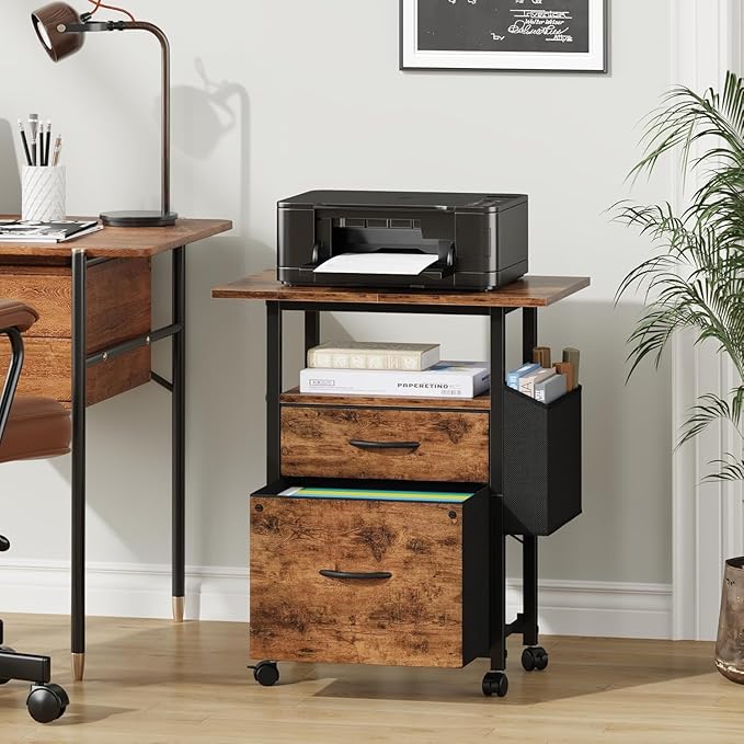 Simple Deluxe 2 Drawer File Cabinet - Image 2