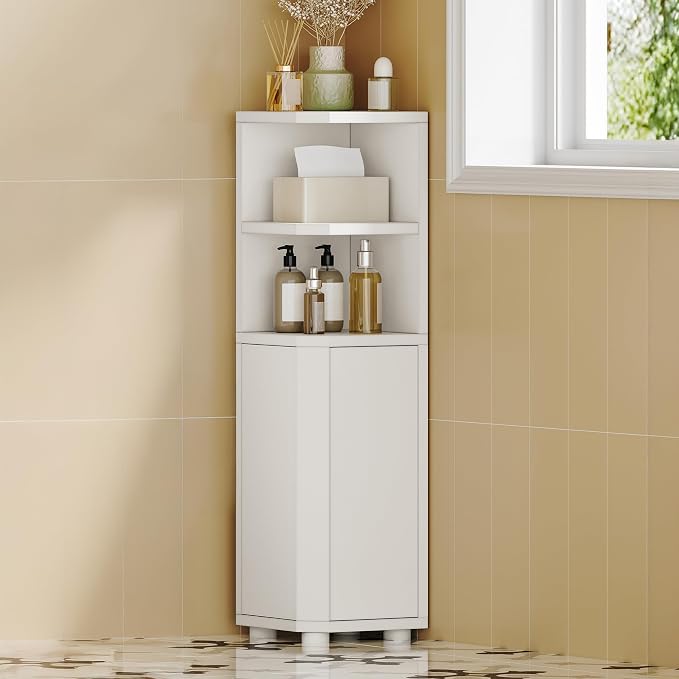 Hzuaneri Corner Cabinet, Small Bathroom Corner Cabinet by Hzuaneri