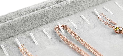 Stratalife 20 Hooks Necklace Organizer Tray, Stackable Jewelry Organizer - Image 3