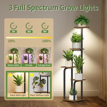 LASZOLA 5 Tiered Plant Stand Tall - Image 4