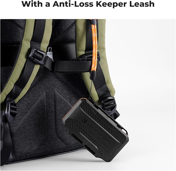 K&F Concept 6 Slots XQD Cfexpress Type-B Card Holder, Water-Resistant Memory - Image 5