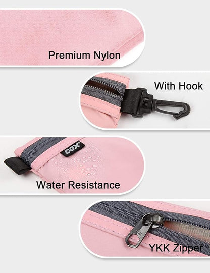 GOX Travel Toiletry Bag Carry On Zipper Pouch Cosmetic Kit Makeup Digital Bag - Image 7