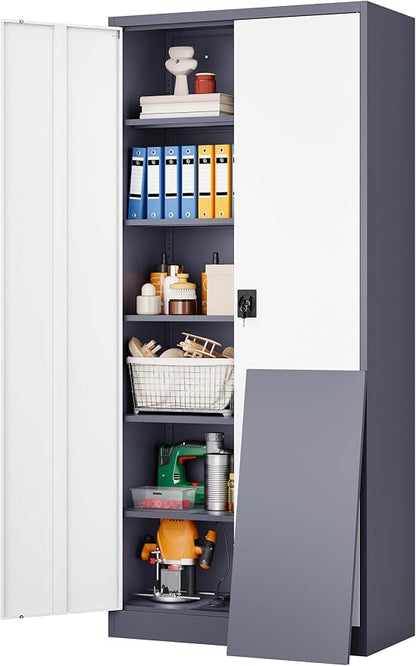 Wide & Deep Metal Storage Cabinet by SISESOL