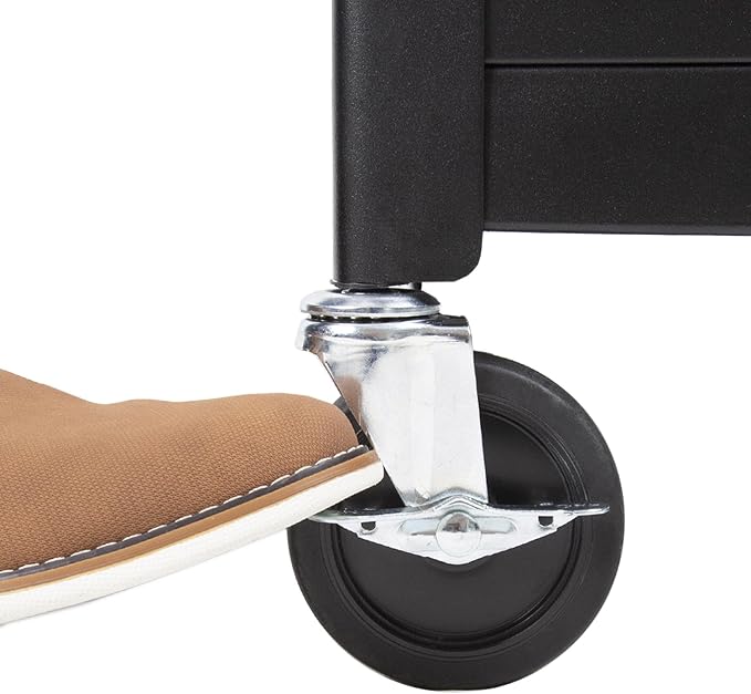 Stand Steady AV Cart with Locking Cabinet, Adjustable Height, UL Certified - Image 7