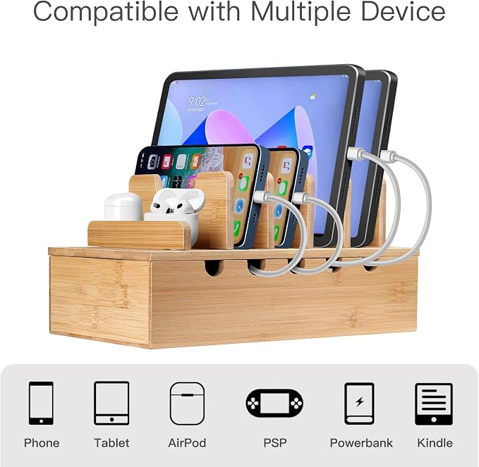 MINCORD Bamboo Charging Station - Image 3