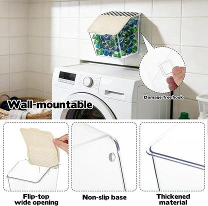 Rainmae 2 Pack Laundry Pods Container - Image 3