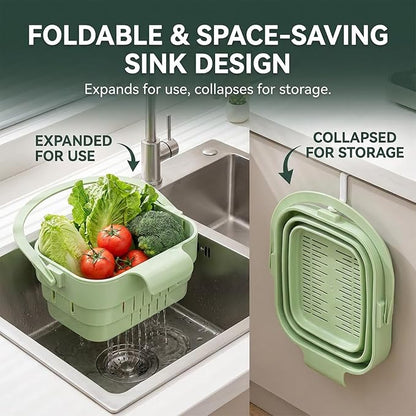 Foldable Hanging Sink Drain Basket, Hanging Sink Drain Basket - Image 2