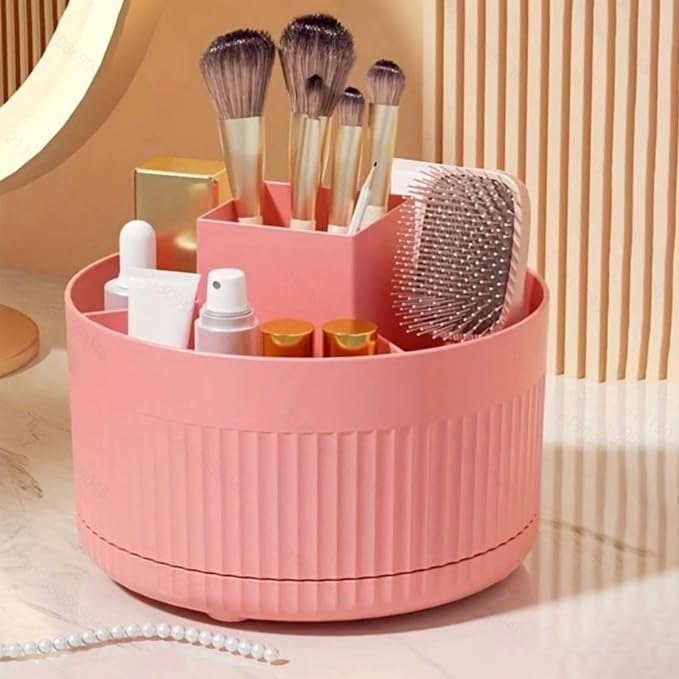 360° Rotating Makeup Organizer for Vanity by Unknown