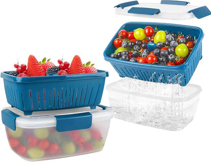 68oz Berry Keeper Fruit Storage Container by Shopwithgreen