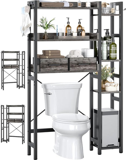 Over The Toilet Storage with 2 Drawers by Besiost