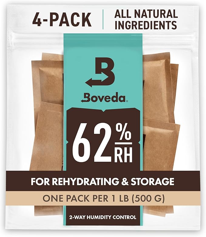 Boveda 62% Two-Way Humidity Control Packs by Boveda