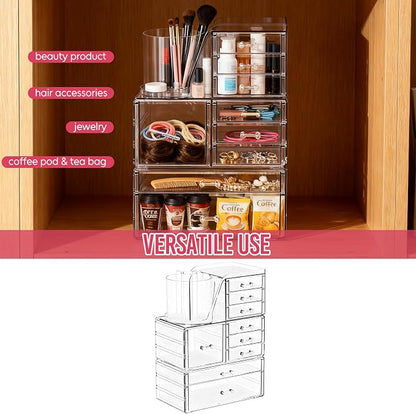 ShineMe Clear Makeup Organizer - Image 6