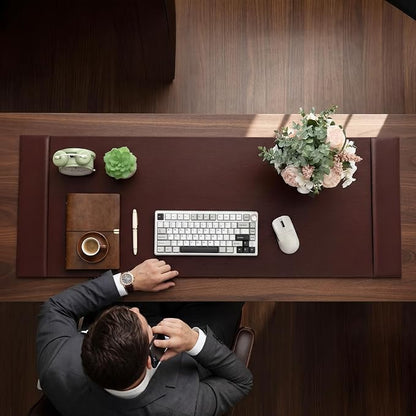 47.2 x 17 Inch Leather Desk Pad Protector - Image 4