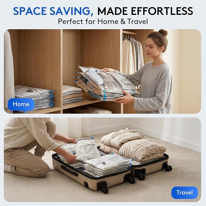 15 Packs Vacuum Bags for Travel - Image 7