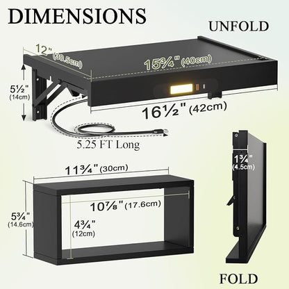 TEAMIX Floating Nightstand - Image 3