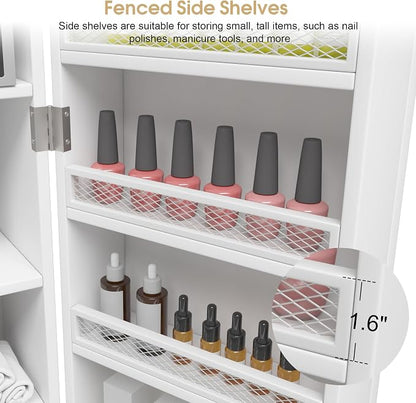 BarberPub Storage Cabinet, Adjustable Shelves, - Image 6