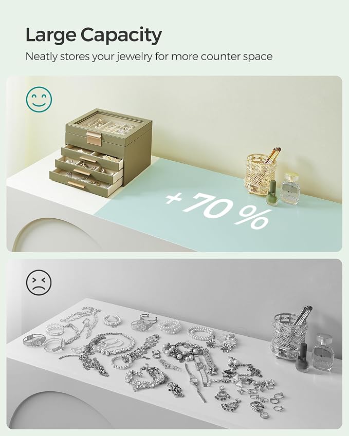 SONGMICS Jewelry Box Organizer - Image 8