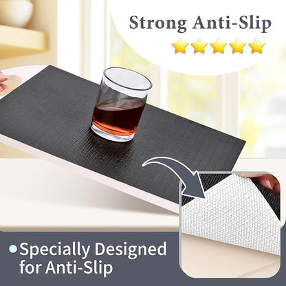 Shelf Liners for Kitchen Cabinets 17in x 30FT, Non Adhesive Drawer Liner Pure - Image 2