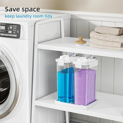 Laundry Detergent Dispenser for Laundry Room, 94oz Fabric Softener Dispenser - Image 6