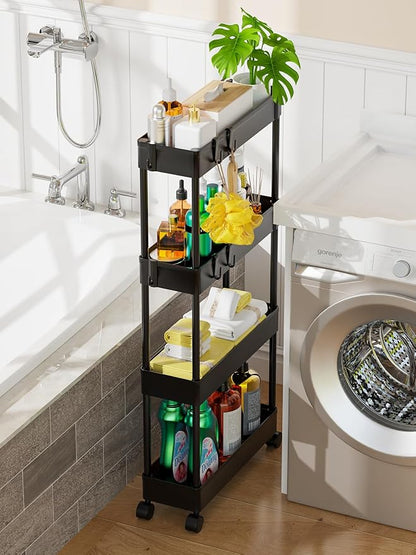 LEHOM 5.1" Slim Storage Cart - Image 2