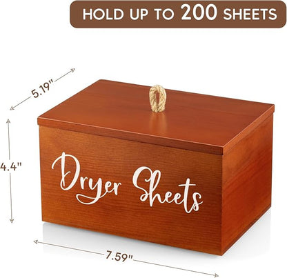 Wood Dryer Sheet Holder - Image 2